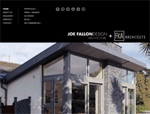 Tablet Screenshot of joefallon.com